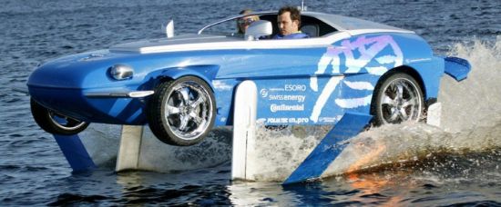 Auta, která dokážou plavat Auta, která dokážou plavat