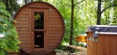 Zahradní a interiérové sauny pro chvíle relaxace