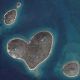Ostrov milenců ve tvaru srdce