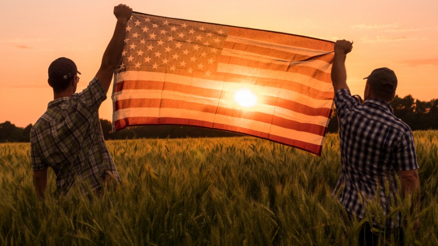 Americká vlajka ztrácí na popularitě