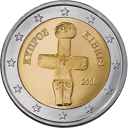 Kyperské dvoueuro - zdroj: fleur-de-coin.com