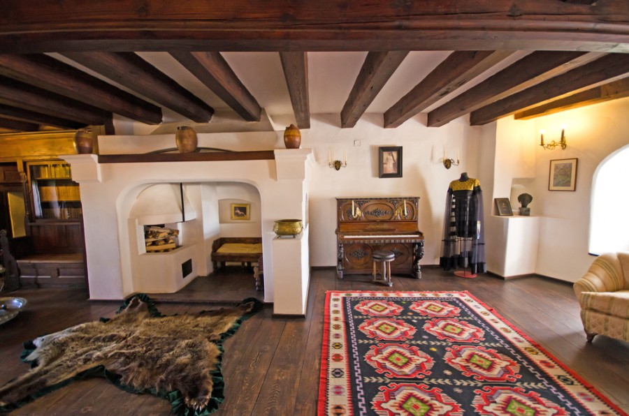 Draculův hrad – interiér
