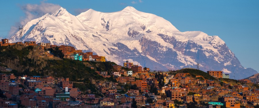 Pohled na La Paz