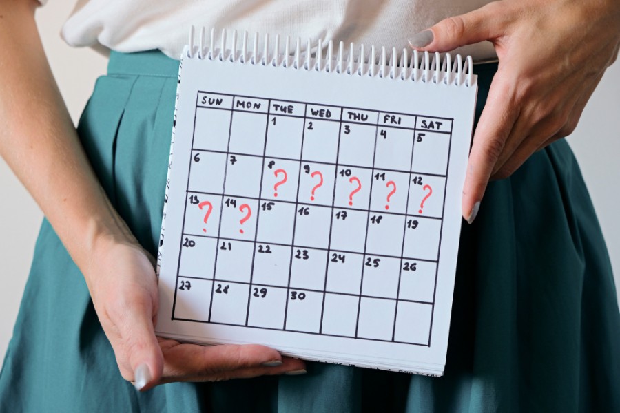 Menstruační kalendář