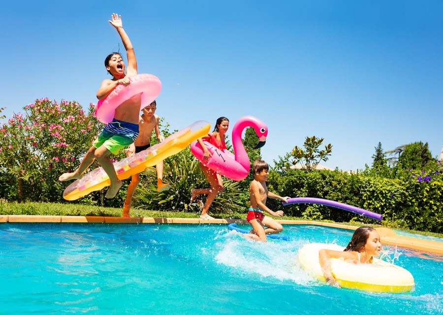 Bazénové radovánky pro děti