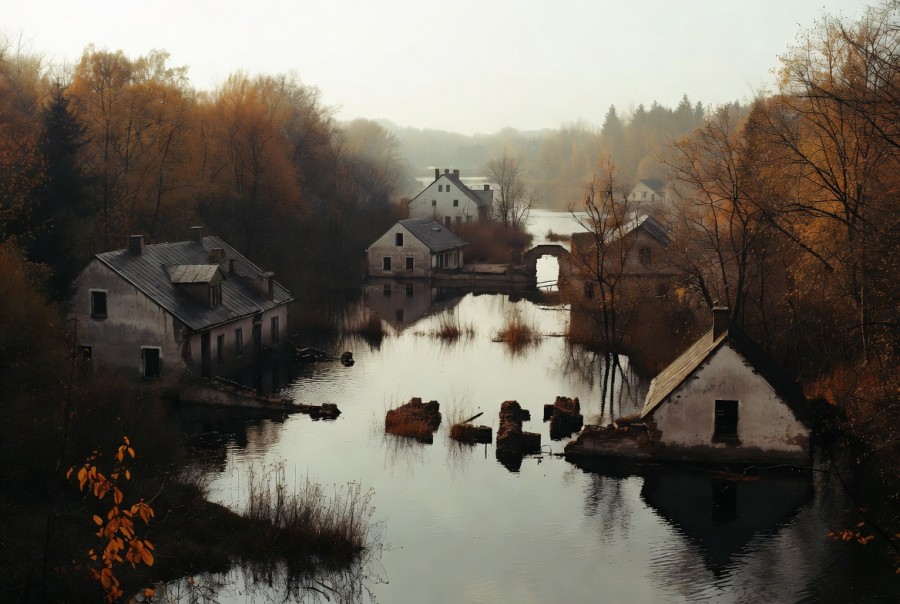 Stavbě přehrady se obětovala celá vesnice