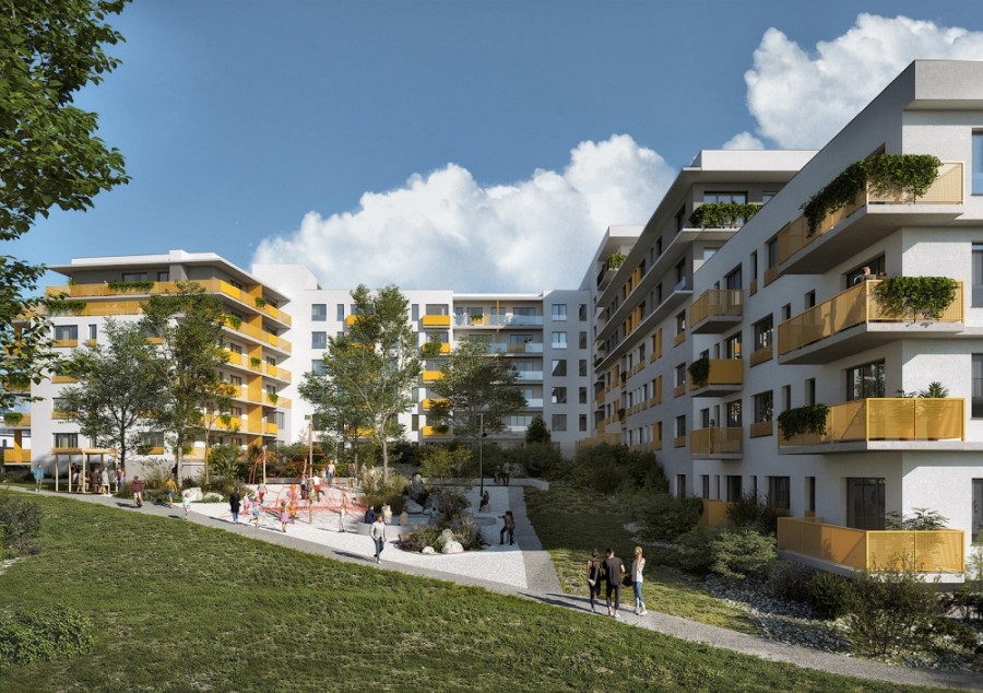 Nad sk&aacute;lou Barrandov