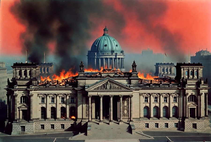 Pož&aacute;r Ř&iacute;&scaron;sk&eacute;ho sněmu