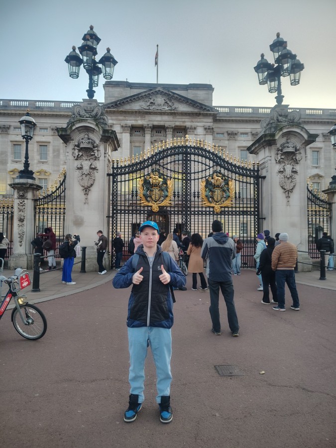 Buckingham Palace jsme nemohli vynechat