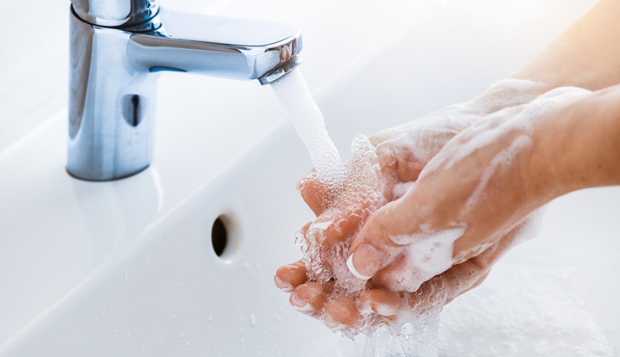 Bezpečné mytí rukou