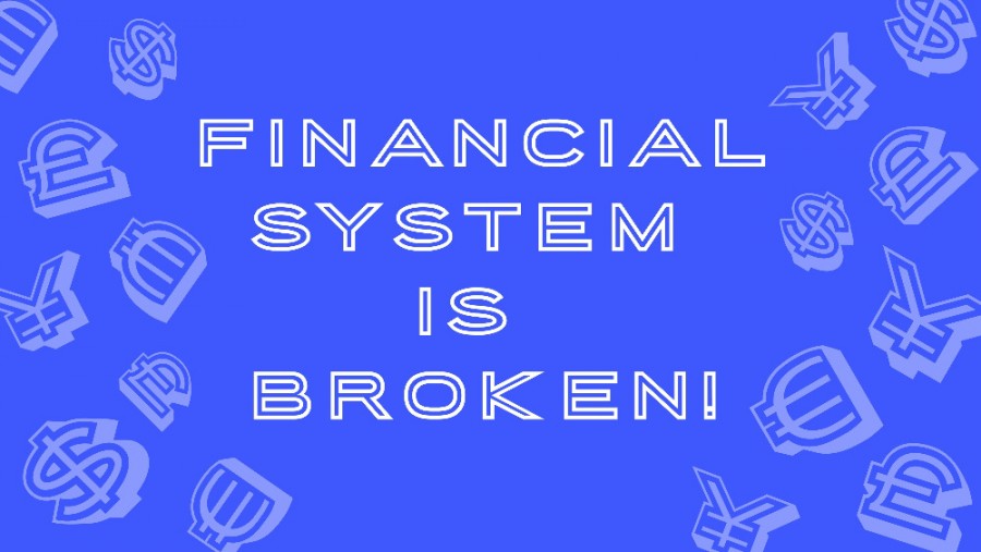 finanční systém se bortí