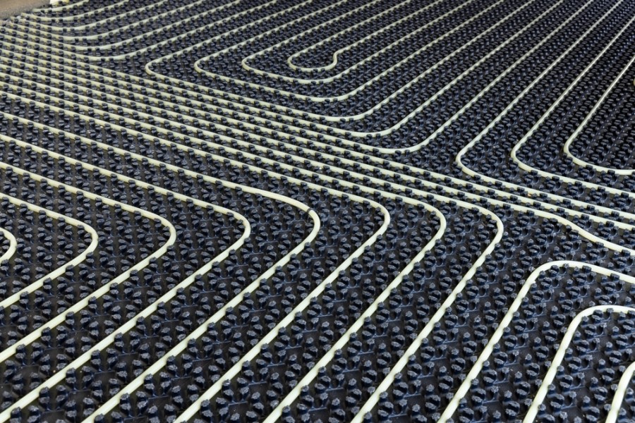 Realizace podlahového vytápění 